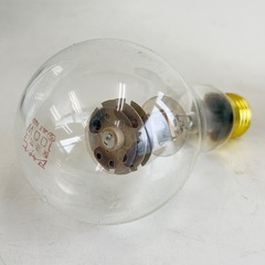 【100V/100W 箱あり】保温電球 ヒヨコ保温球 旭光電機工業｜小動物 小鳥 ペット 温室 園芸 育苗に｜電球型 保温ランプ 口金E26相当｜点灯未確認・ガラス面に近距離で分かる小さな付着ありの画像
