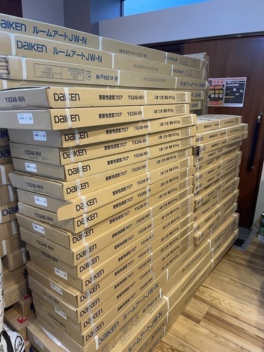 【8.5坪分/26㎡】DAIKEN 更新性遮音フロア フローリング/床材 YX248-WH