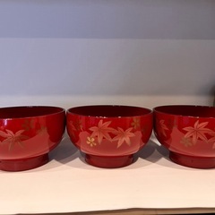 【未使用】<博千>茶碗&お椀&湯呑み3組セットの画像