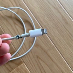 iPhone充電器コードの画像