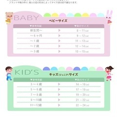 紺色の子供靴12.5cmと13.5cm（生後半年〜2歳）の画像