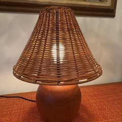 キノコ型ランプの画像