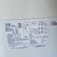 洗濯機 JW-K51A　 2009年 ハイアール Haier 5Kg の画像