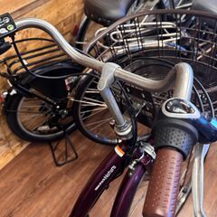 試乗🉑新車みたいな⭐️中古電動ママチャリ ヤマハ パスナチュラ 26インチ 自転車の画像