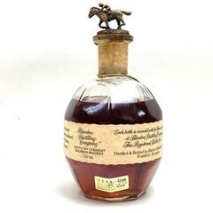 【未開栓】Blanton ブラントン シングルバレル バーボン ウイスキー 88年 750ml コルク折れ 目減り有の画像