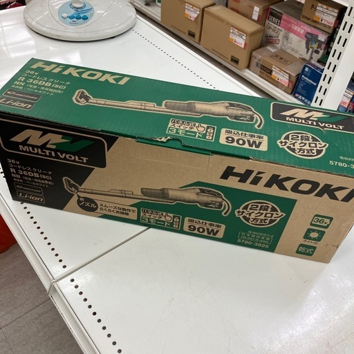 【中古】【店頭取引限定】HiKOKI 36v コードレスクリーナー　R 36DB