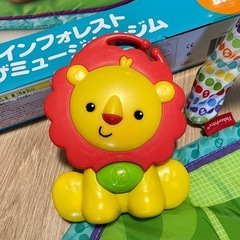 フィッシャープライス レインフォレスト 指遊びミュージカルジムの画像