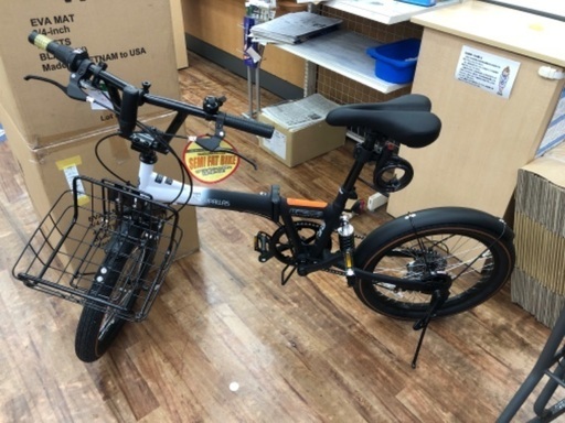 折りたたみ自転車 My Pallas 20インチ ブラック 未使用品