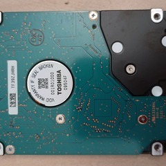 TOSHIBA 2.5インチ HDD 320GBの画像