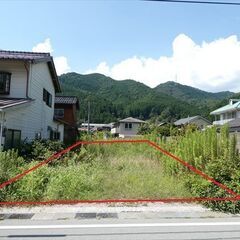 朝来市生野町の古い町並みにある土地のご紹介です。