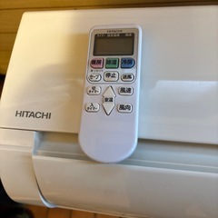 美品！設置料金込！【2019年製 日立 白くまくん 中古エアコン 8畳用（2.5kW）】の画像