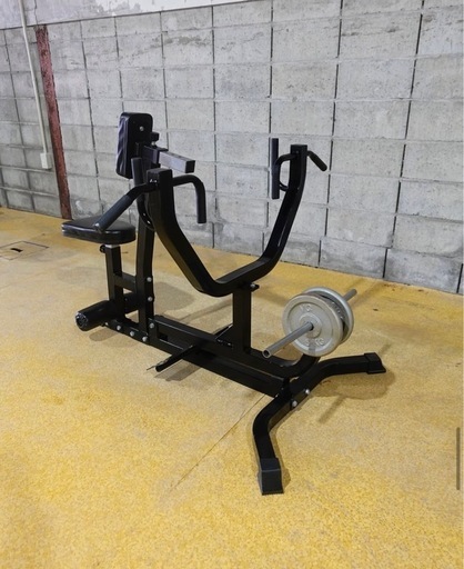 ローイングマシン　プレートロード式　28mm　背中トレーニング　背中に効きます