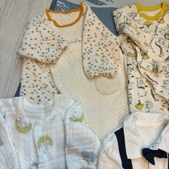 ロンパース　8枚セット💕50〜70センチの画像
