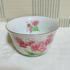 【新品】レトロ 和食器 花柄 湯呑み 10客セット 茶器　レトロの画像