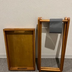 折りたたみサイドテーブルの画像