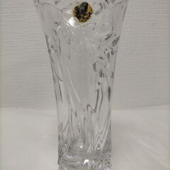 SOGA JAPAN クリスタル フラワーベース 花瓶 花器 花入れ 高級クリスタル 日本製 インテリア 装飾品　250905-5Tの画像