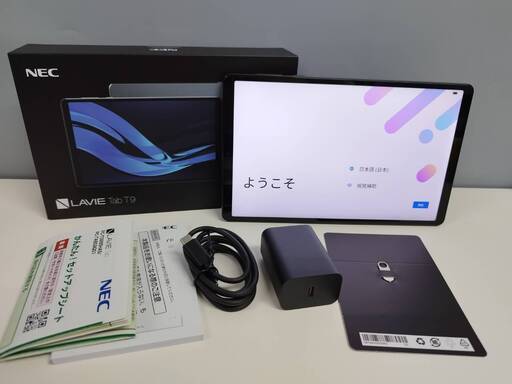 【美品】NEC LAVIE Tab T9 9QHD1/PC-T0995HAS/128GB/タブレット/2024年製