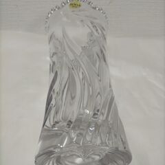 SOGA JAPAN クリスタル フラワーベース 花瓶 花器 花入れ 高級クリスタル 日本製 インテリア 装飾品　250905-5Tの画像