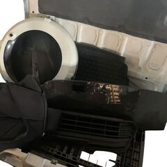 車パーツまとめ ステアリング バンパー グリル など 純正品 社外品の画像