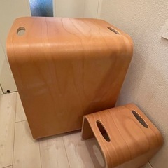 【状態悪い】コロコロデスクとチェアの画像