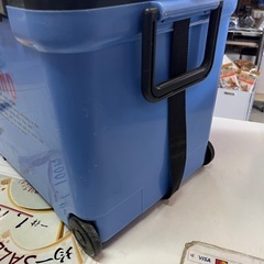 伸和 HOLIDAY LAND 360 クーラーボックス 33L キャリータイプ 釣り キャンプ BBQ アウトドア 水漏れ無し！ 中古品 ①の画像