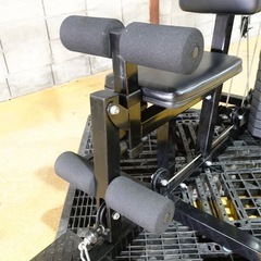 多機能ホームジム　マルチジム　自宅トレーニング　上半身中心トレーニング　艶あり黒　の画像