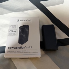 mophie powerstation mini BLACK 一度のみ使用品の画像