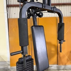 多機能ホームジム　マルチジム　自宅トレーニング　艶なし黒の画像