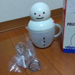 フェリシモ 雪だるまくんの淡雪カプチーノメーカーの画像