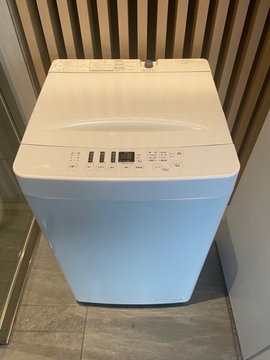 ハイセンス　洗濯機　5.5kg 2021年製　AT-WM5511-WH