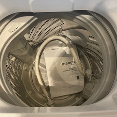 ハイセンス　洗濯機　5.5kg 2021年製　AT-WM5511-WH の画像