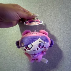 しなこちゃん　しなクマ　ぬいぐるみキーホルダーの画像