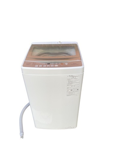 AQUA アクア 6.0kg全自動洗濯機 AQW-S6P 2024年製 ショップ