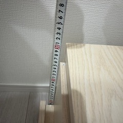 ナチュラルテレビ台 収納付きの画像