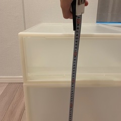 【無印良品】ポリプロピレン収納ケース　2点セットの画像