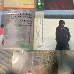 松山千春LPレコード5枚セットの画像