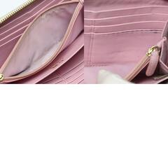 コーチ  長財布 ベージュ  COACH ラウンドファスナー シグネチャーの画像