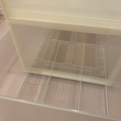 【無印良品】ポリプロピレン収納ケース　2点セットの画像