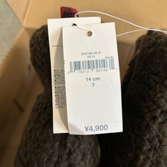 子供靴　ショートブーツ14cm（1歳半〜2歳）の画像