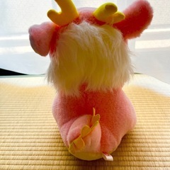 ドラゴン　ぬいぐるみ　ピンク　龍の画像