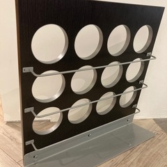 スリッパラック（黒）の画像
