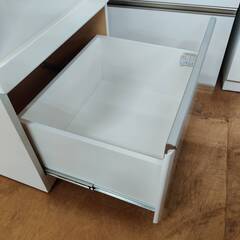 【愛品倶楽部柏店】NITORI ニトリ 2枚扉レンジボード クリスナ 60RB 幅60cmの画像