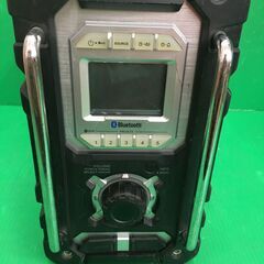 【引取限定】中古品　makita（マキタ）　Bluetooth搭載　充電式　ラジオ　MR108　黒色【ハンズクラフト戸畑店】の画像