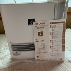シャープ　加湿セラミックファンヒーターの画像