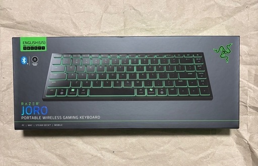 Razer joro ワイヤレスゲーミングキーボード