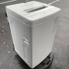 f●■AQUAアクア・全自動洗濯機6kg【AQR-S6N】2023年製の画像