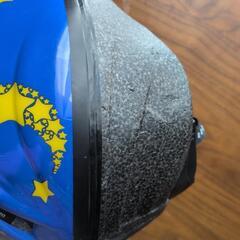 幼児用　　自転車用ヘルメット青　の画像