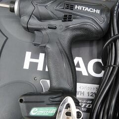 【値下げしました】HITACHI　KOKI　ヒタチ　インパクトドライバ　型番:WH12VE　中古 【フライズ佐賀店】の画像