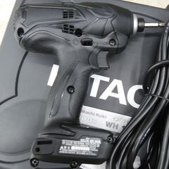 【値下げしました】HITACHI　KOKI　ヒタチ　インパクトドライバ　型番:WH12VE　中古 【フライズ佐賀店】の画像