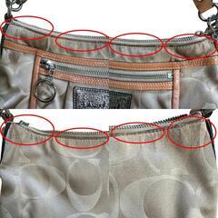 コーチ F14562 ショルダーバッグ ベージュ  COACH 2WAY シグネチャーの画像